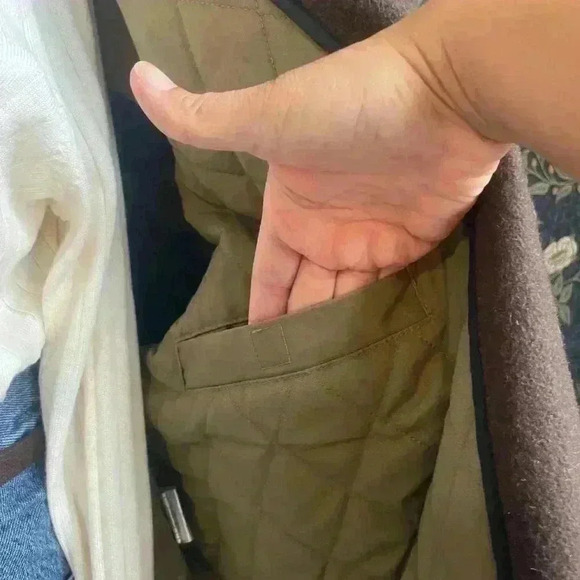 Woolrich Men's Brown Barn Chore Coat - Picture 6 of 16